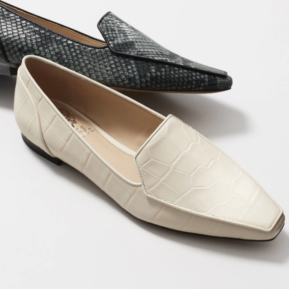 Vince Camuto Kallassa flats WHITE